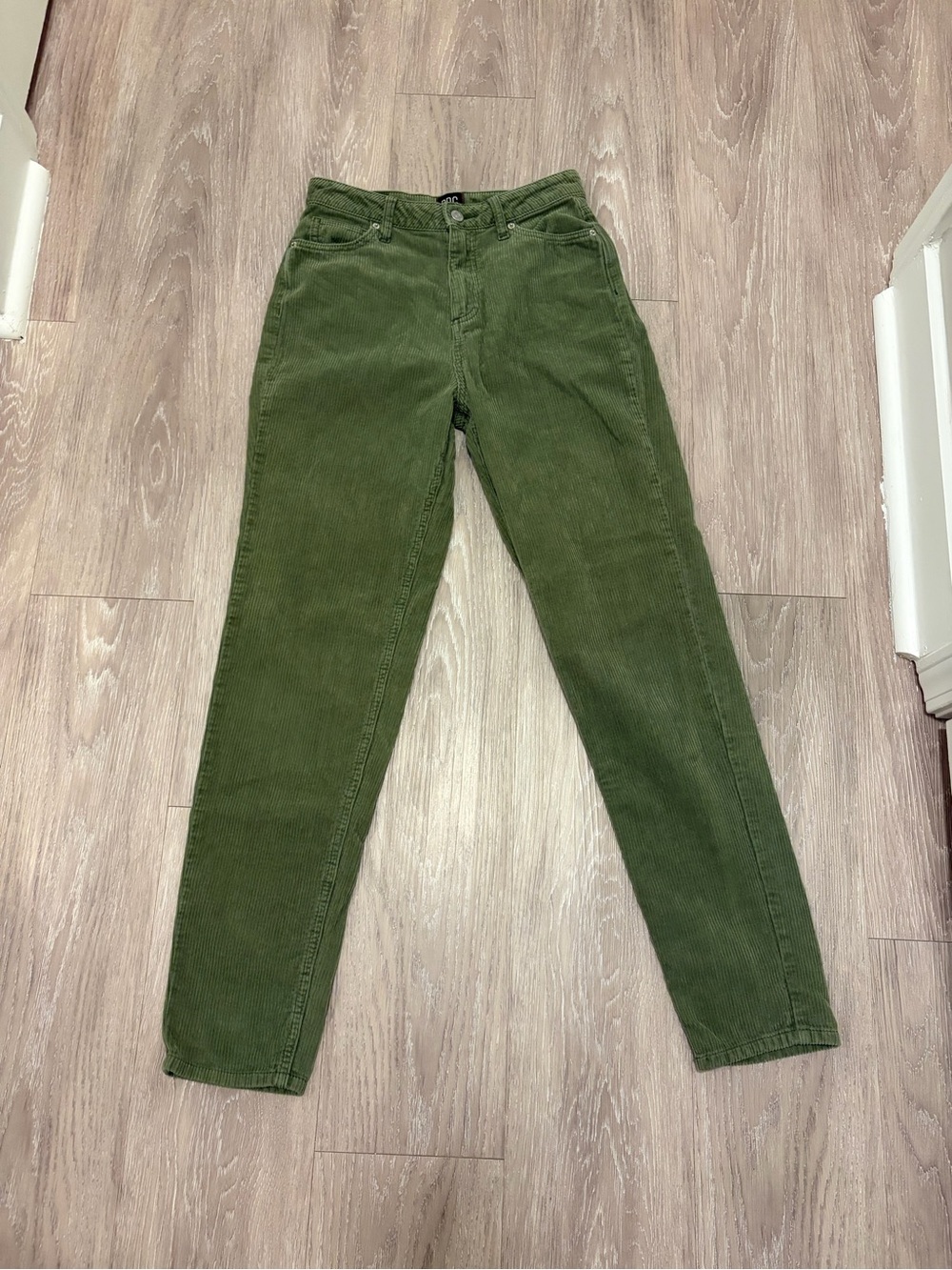Urban Outfitters Olive Green Corduroy Pants 25” - Picture 2 of 4